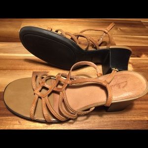 Clark’s chunky heel sandals